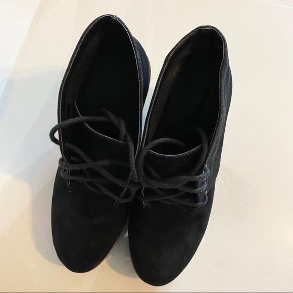 Urban Outfitter Black Suede Wedges - Picture 11 of 13